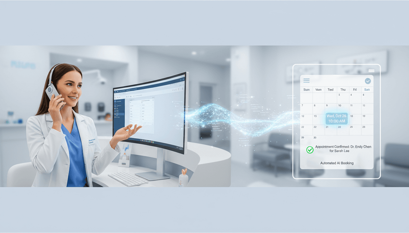 AI assistant handling autonomous scheduling for business appointments